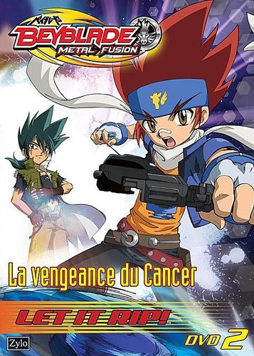 DVD beyblade metal fusion vol 2 la vengeance du cancer 2010