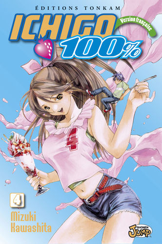 BD ichigo 100% mizuki rawashita  N°4 manga 2006