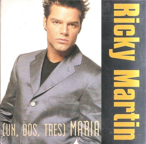 CD Ricky Martin un dos tres maria 1995