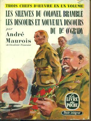 LIVRE André Maurois trois chefs d'oeuvre en un volume 1954 LdeP N°90/91