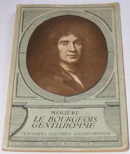 LIVRE Molière le bourgeois gentilhomme 1935 classiques hachette N°33