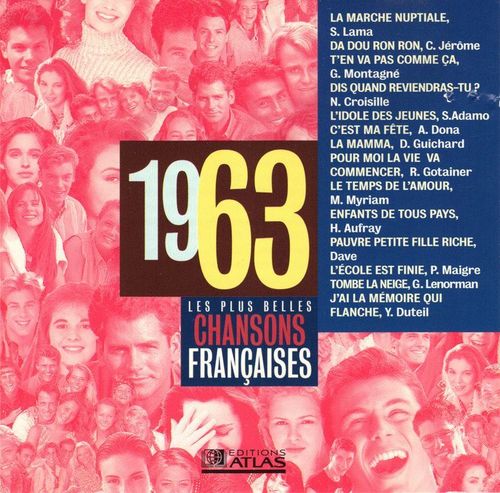 CD les plus belles chansons françaises 1963 compil 1996