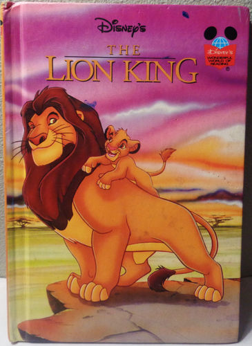 LIVRE disney the lion king  disney's wonderful world of reading 1994