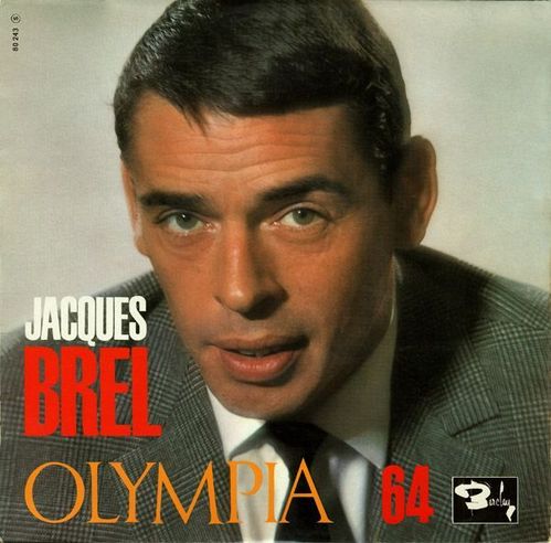 VINYL 33T jacques brel olympia 1964 (25ctm)