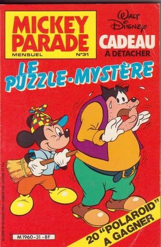 BD Mickey parade N° 31mensuel 1982