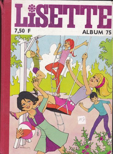 bd lisette album  N°75 1967