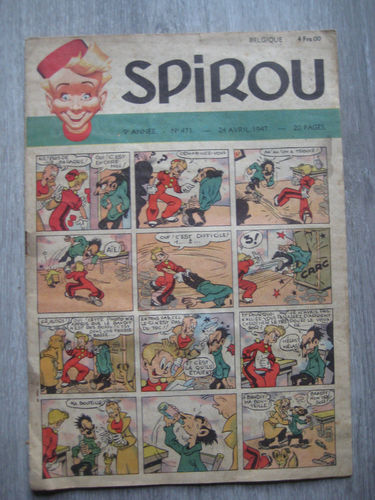 BD Spirou N° 471  1947