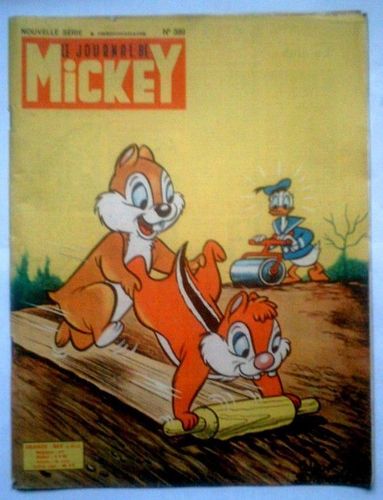 BD Le journal de mickey N°389-1959