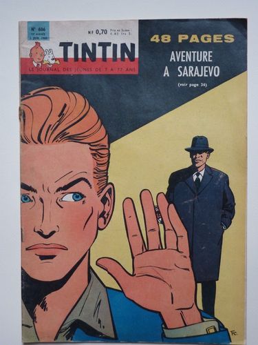 BD Le journal de Tintin N°606-1960