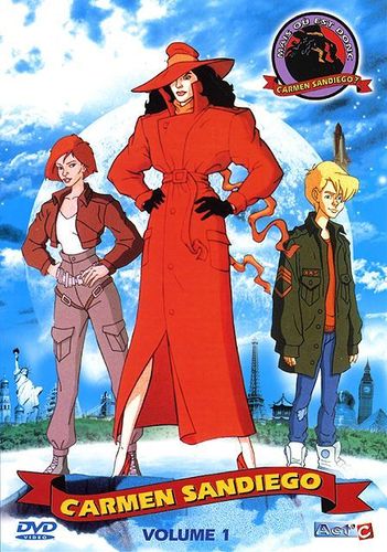 DVD Carmen Sandiego mais ou est donc Carmen sandiego vol 1-2004