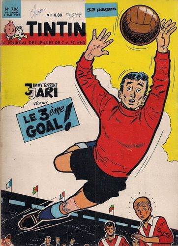 BD Le journal de Tintin N°706- 1962