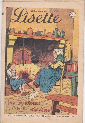 bd Lisette magazine N°47 - 1940