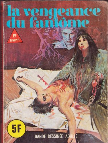 BD série rouge N°47 la vengeance du fantome 1979