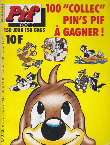 BD pif poche N°313 -1991