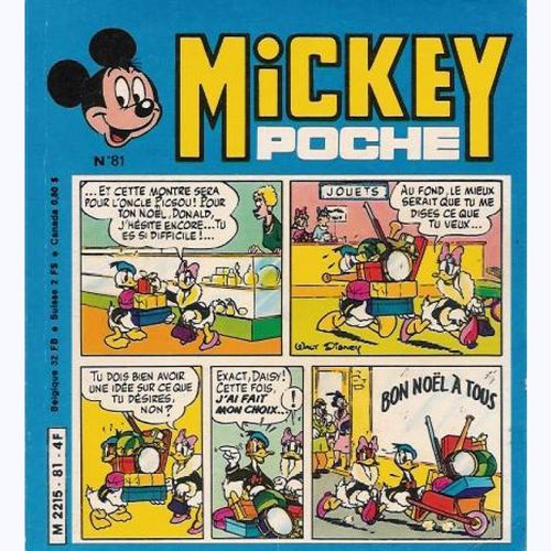 BD mickey poche N°81 1980