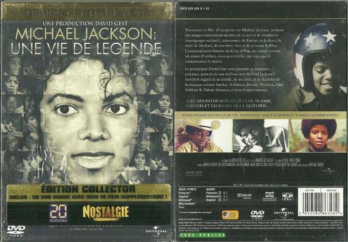 DVD Michael Jackson une vie de légende 2011 Neuf