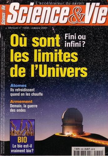 LIVRE Science et vie magazine n°1009
