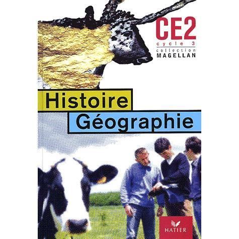 LIVRE histoire géographie ce2 cycle 3 hatier 2002