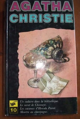 LIVRE Agatha Christie un cadavre dans la bibliothèque n°10