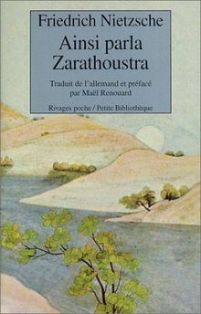 LIVRE Friedrich Nietzsche ainsi parla zarathoustra 2002