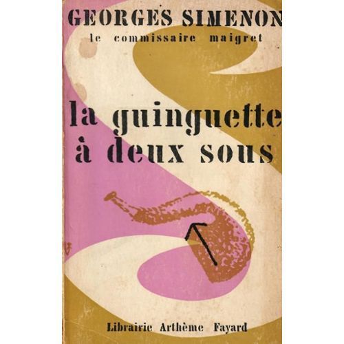 LIVRE Georges Simenon maigret la guinguette à deux sous 1931