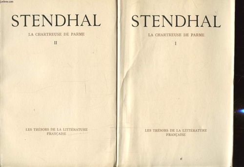 LIVRE Stendhal la chartreuse de parme I