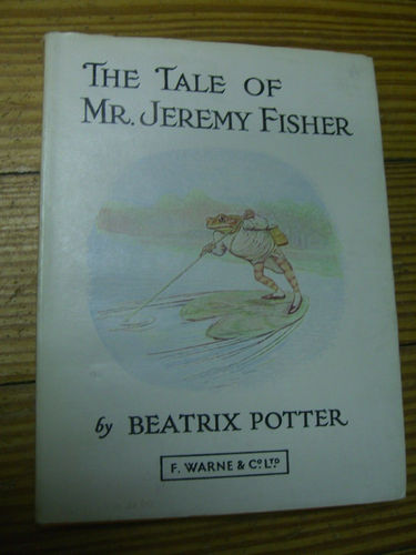 LIVRE Beatrix potter The tale of Mr Jérémy Fisher n°7 1973