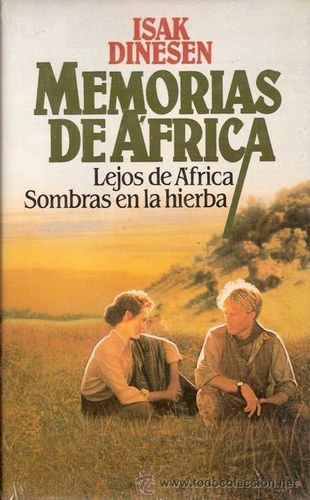 LIVRE Isac Dinesen memorias de Africa 1986