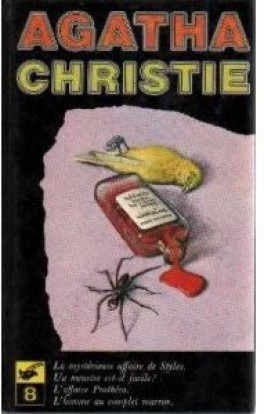 LIVRE Agatha Christie La mystérieuse affaire de Styles n°8