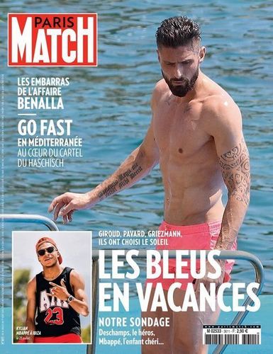 LIVRE Magazine Paris Match n°3611 juillet août 2018