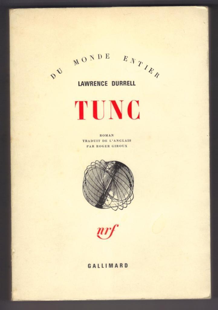 LIVRE Lawrence Durrell tunc Roman 1969