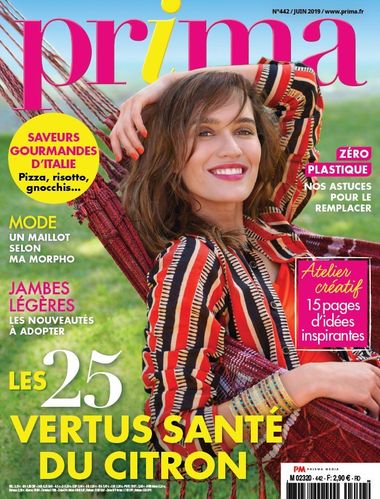 LIVRE Magazine Prima n°442 juin 2019