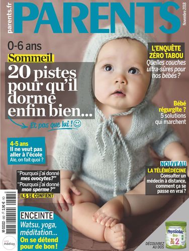 LIVRE parents magazine n°582 novembre 2018
