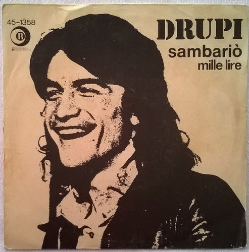 VINYL 45T Drupi Sambario 1976
