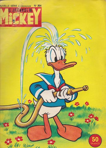 BD le journal de Mickey n°364-1959