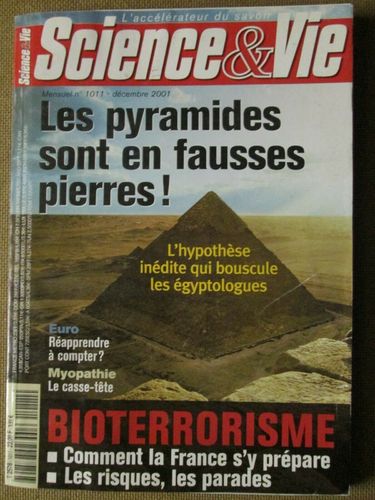 LIVRE science et vie magazine N°1011 - 2001