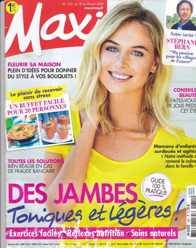 LIVRE Magazine maxi n°1651 2018