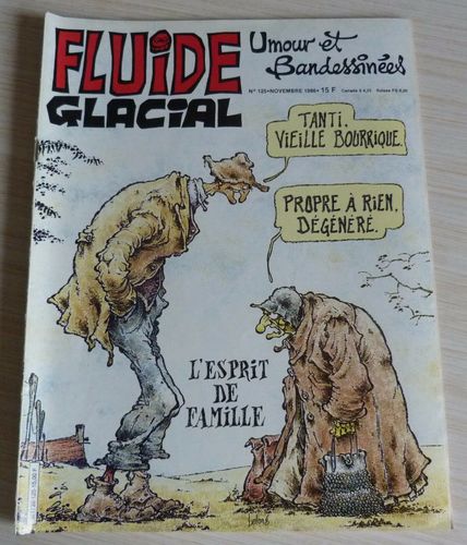 BD fluide glacial N° 125 juillet 1986