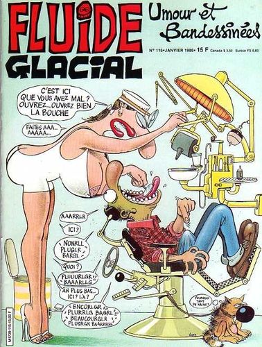 BD fluide glacial N° 115 juillet 1986