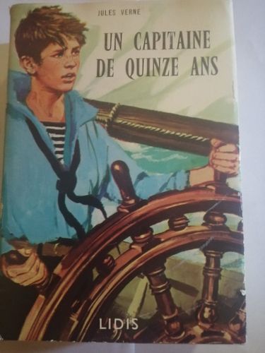 LIVRE Jules Verne un capitaine de quinze ans 1967
