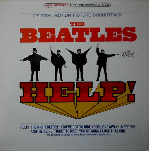VINYL 33T the Beatles Help 1965