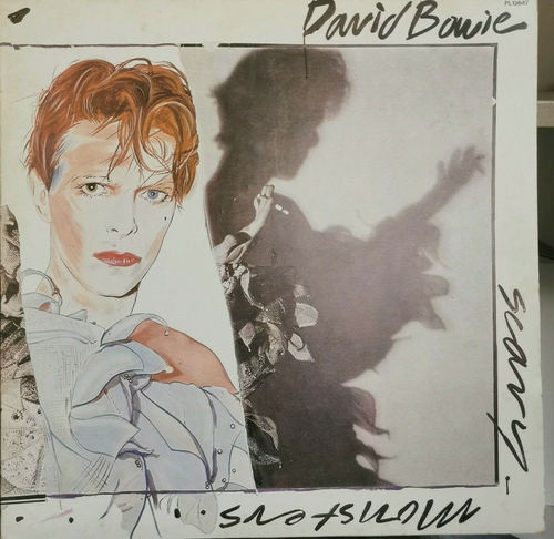 VINYL 33 T david bowie Scary Monsters 1980
