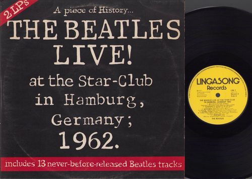 VINYL33T the beatles live at the star club hamburg 1977