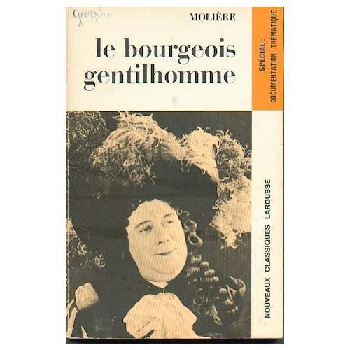 LIVRE Molière le bourgeois gentilhomme 1970 classiques Larousse