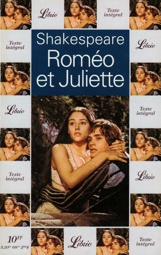 LIVRE Shakespeare Roméo et Juliette Librio n°9-1994