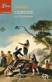 LIVRE Voltaire Candide ou l'Optimisme Librio n°31-2015