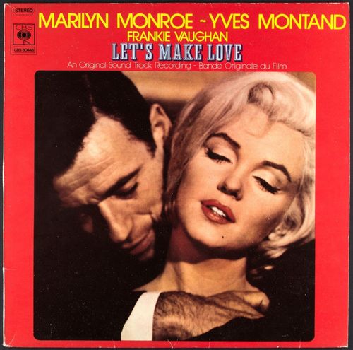 VINYL 33T Marilyn Monroe Yves Montand Let's make love 1974