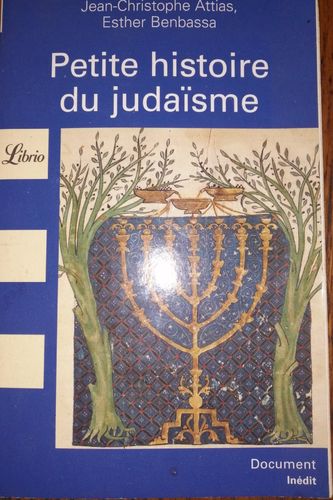 LIVRE Jean Christophe Attias Petite histoire du judaïsme Librio n°843-2007