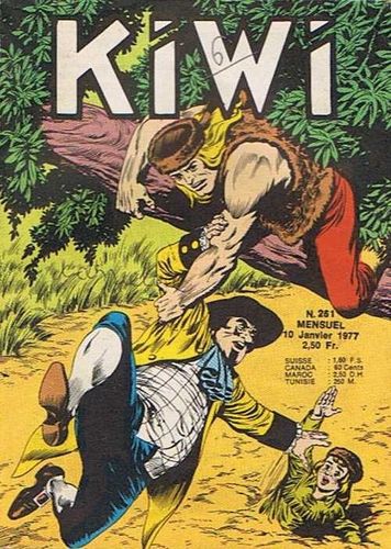 BD mensuel kiwi N° 261 1977