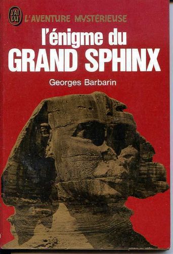 LIVRE georges barbarin l enigme du grand sphinx1970 j'ai lu N°A229